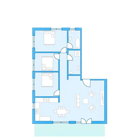 דירה Soldanella 2 By Interhome *